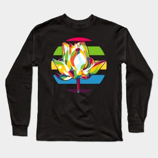 The Lotus Flower Long Sleeve T-Shirt